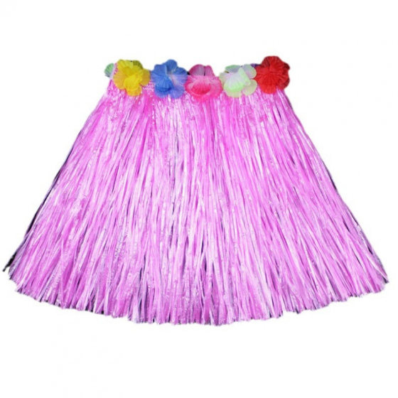 Halloween Length 30cm Hula Dance Costume Garment Performance Hawaiian Children Hula Skirt suit