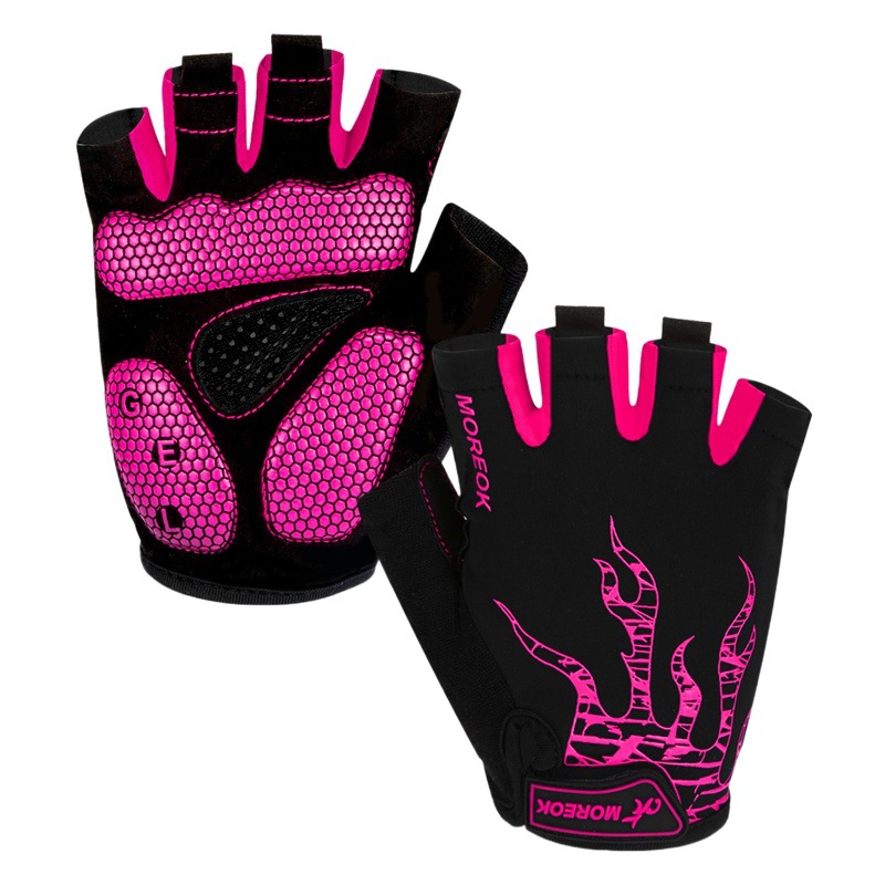 New mountain road self-propelled motorcycle cycling half-finger gloves outdoor sports short-finger gloves manufacturers
