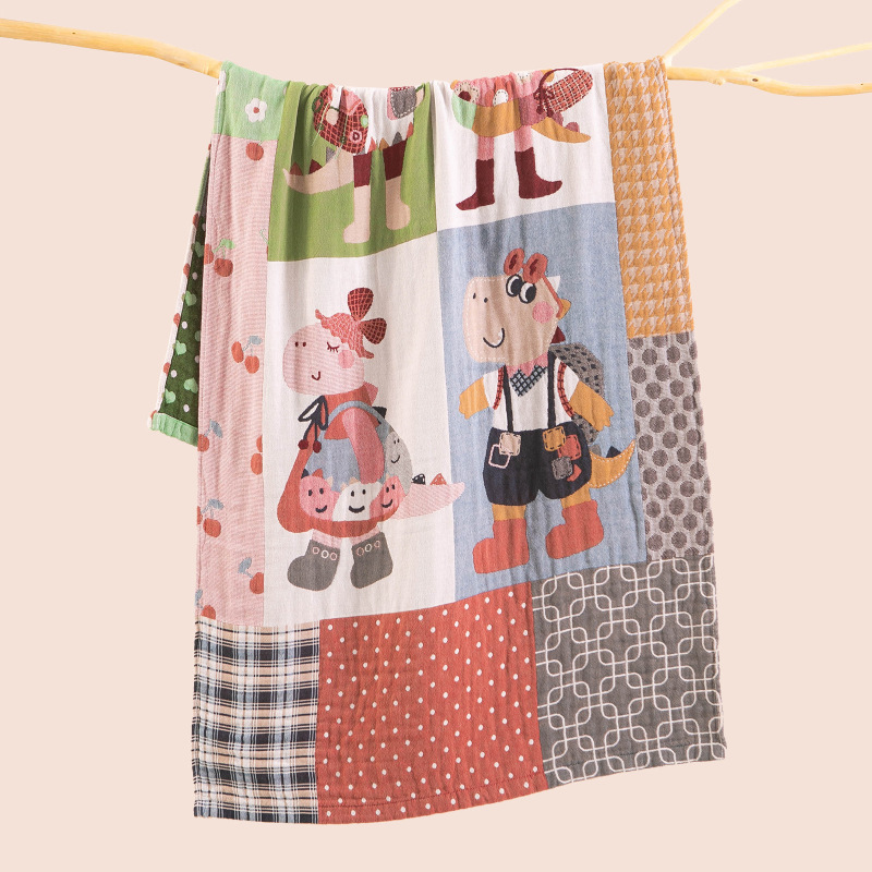 Cotton Gauze Bath Towel Extra Large Cotton Cartoon Adult Water Wash Cotton Yarn-dyed Soft Absorbent Children's Large Bath Towel Cotton Gauze Bath Towel Extra Large Cotton Cartoon Adult Water Wash Cotton Yarn-dyed Soft Absorbent Children's Large Bath Towel