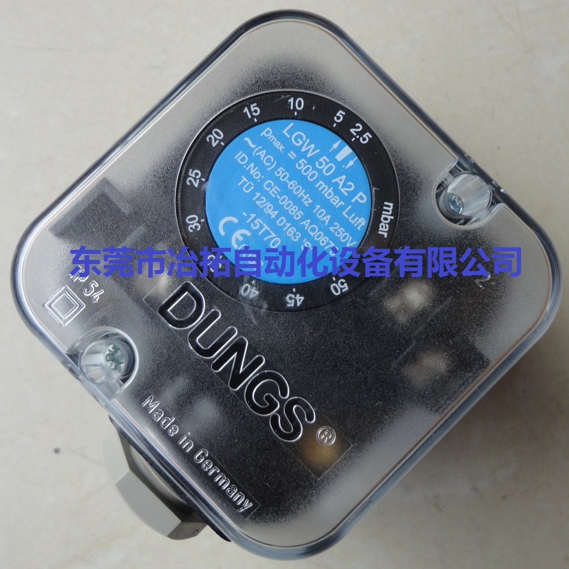 德国DUNGS冬斯GW系列LGW150A4压力开关