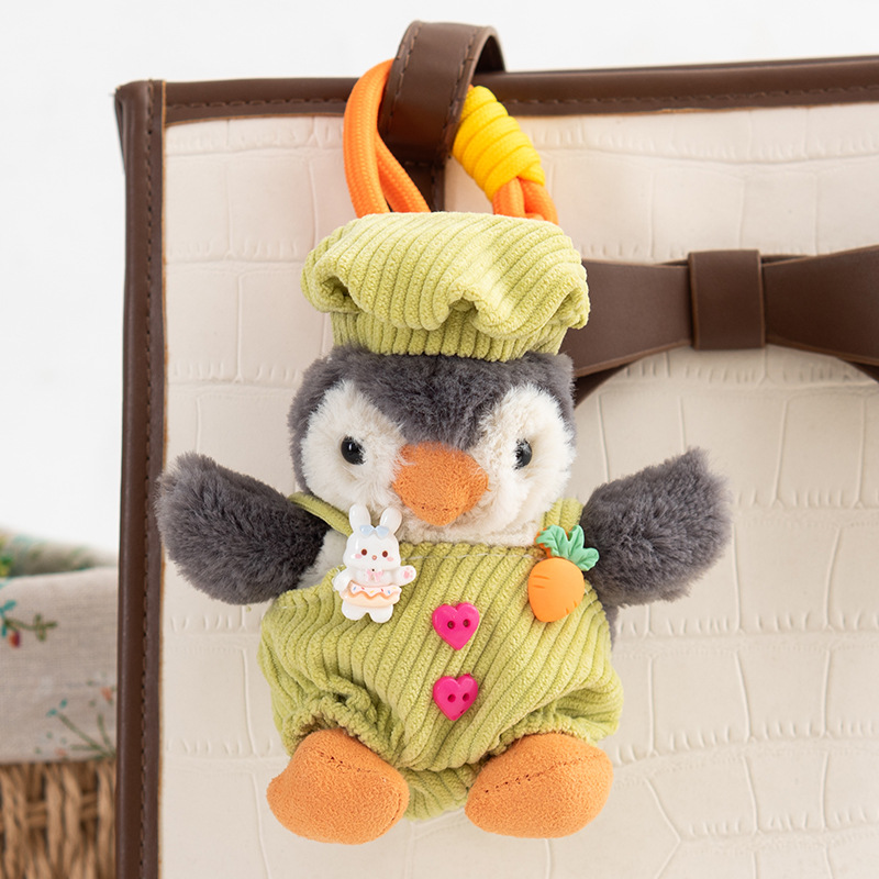 Кролик, комбинезон, пингвин