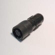 防水塑料连接器12芯孔型插头HR30-7P-12S12Pin母头航插电源直插式