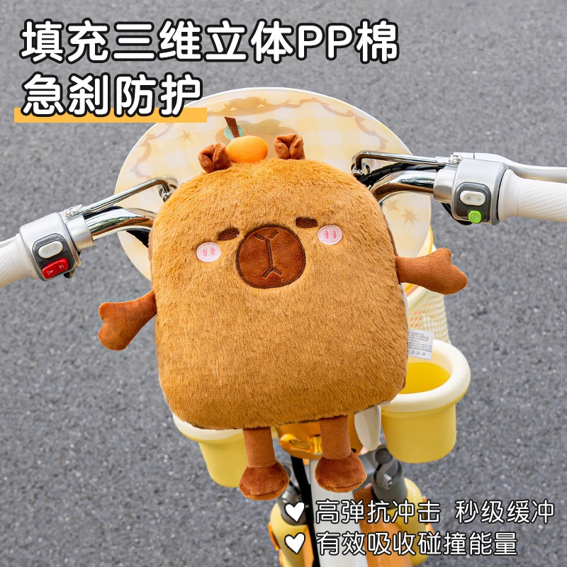 Cojín anticolisión para automóviles eléctricos, cojín protector del asiento infantil delantero, cojín de protección para automóviles de baterías, muñecas de reposaca anticolisión para bebés