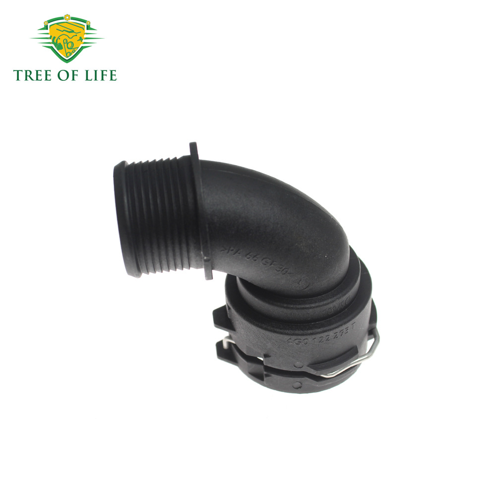 4G0122293T is suitable for Audi NW26 engine thermostat coolant hose pipe connector