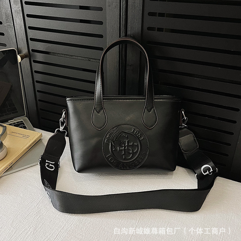 跨境欧美bags2025新款盖家女包印花撞色水桶包洋气单肩斜挎包批发|undefined