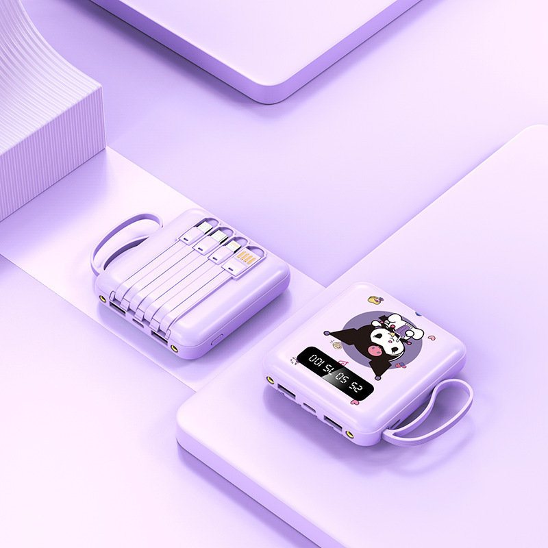 卸売漫画パワーバンク 20000 mAh 大容量コンパクトポータブル電源ギフトプリントロゴ|undefined