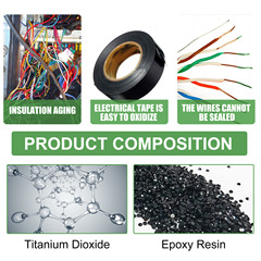 Jaysuing絕緣膠 耐高溫阻燃絕緣排線膠布多功能防水隔熱液體膠帶