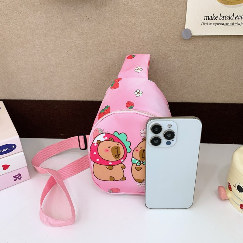 Bolsos para niños, bolsos de mochila para niñas lindas, bolsos de pecho para niñas, bolsos de caricatura para bebés, bolsos de cambio para niños