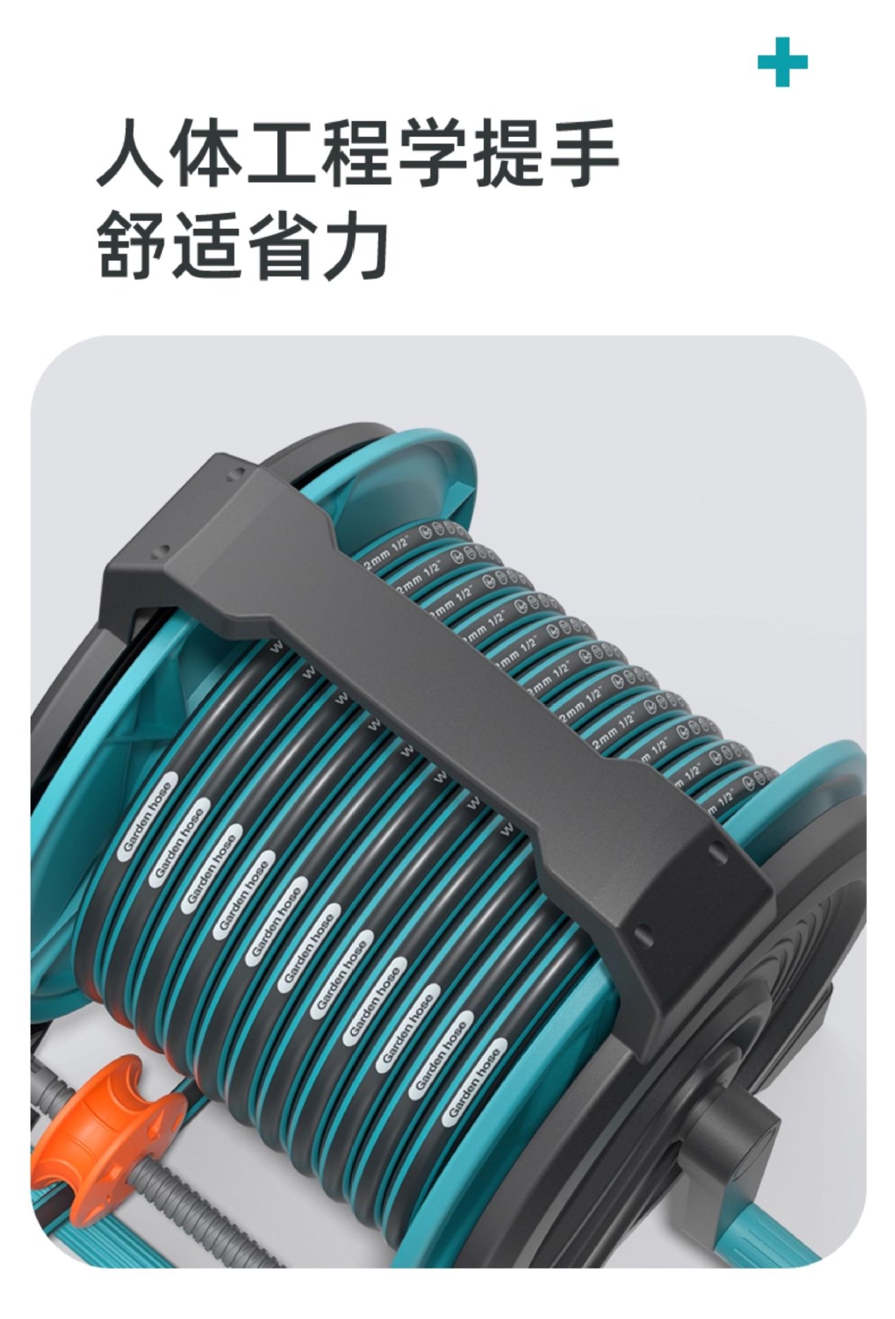 Suitable for Car Washing Water Gun Artifact, High-Pressure Powerful Hose for Watering Flowers, Household Floor Washing Booster Flushing Machine