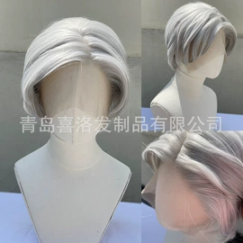长直发假发;假发长卷发
