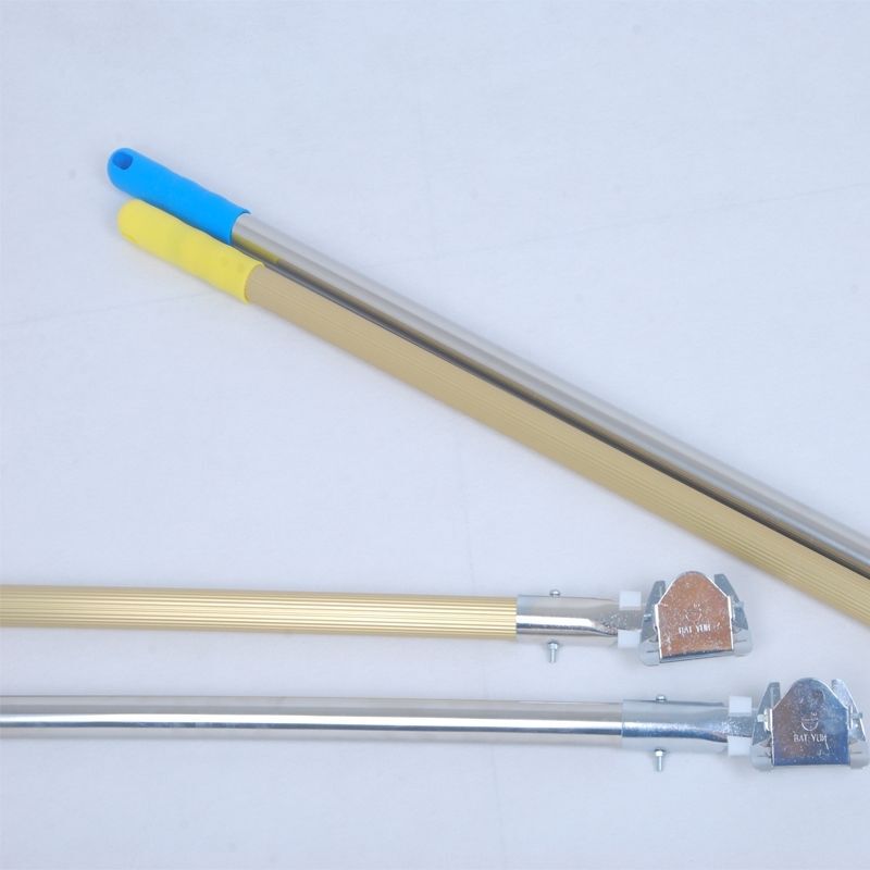 Dust Push Rod Thickened Thickened Mop Rod Universal Mop Rod Mop Accessories Replacement Mop Rod Head Mop Head with Clip