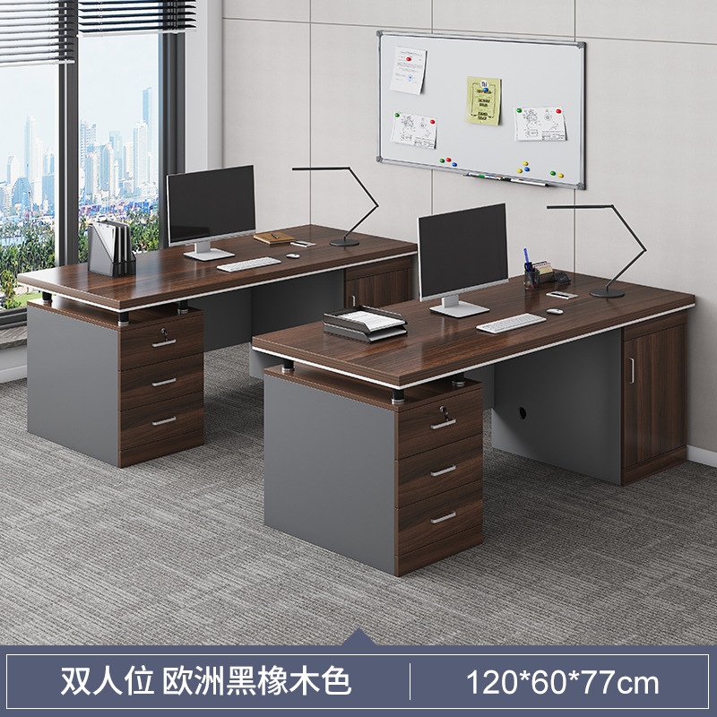 Mesa y silla de personal personal personal mesa de oficina de finanzas mesa de personal mesa de jefe mesa de escritorio doméstico mesa de ordenador