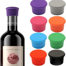 跨境亚马逊硅胶红酒瓶瓶盖 硅胶密封盖 酒瓶盖防漏硅胶瓶盖