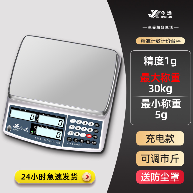 [충전식 모델] 범위 30kg 정확도 1그램