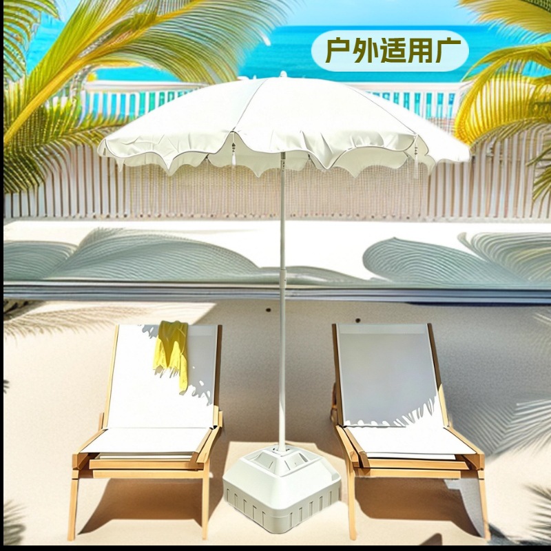 Cross-Border Outdoor Sunshade Umbrella, Large Outdoor Umbrella, Sun Umbrella, Beach Umbrella, Popular Patio Umbrella for Villas and Terraces