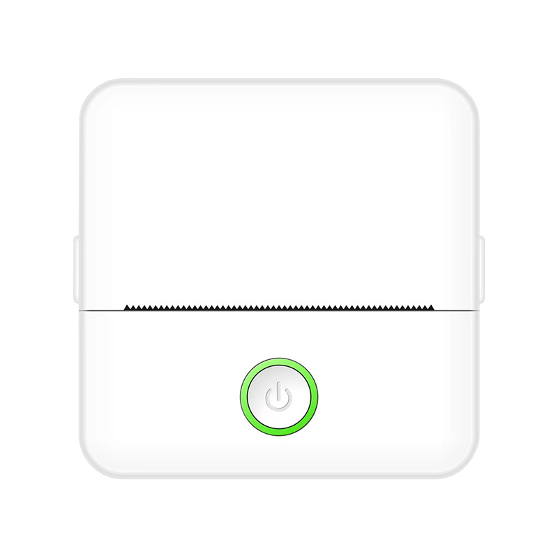 亞馬遜新款便攜式打印機藍牙連接無墨熱敏學生口袋迷你標籤打印機