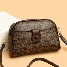 高品质跨境直供2025新款小包时尚多功能双层拉链手拿包百搭单肩包