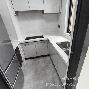 Acrylic Artificial Stone Quartz Stone Pattern Plate Cabinet Countertop Manufacturer Wholesale Foreign Trade Processing Countertop Panel