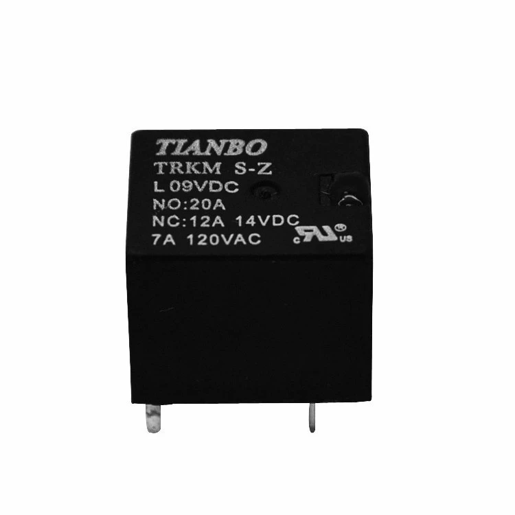 TRKML-S-H-12VDC Tianbo малое автомобильное реле, нагрузка 12A 14VDC / 7A 120VAC