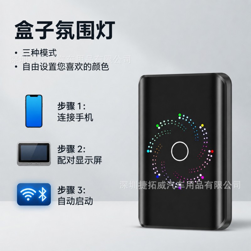 Cross-Border 4-in-1 Wireless Carplay to Wired Carplay Box Androidauto Android Car Connectivity Box