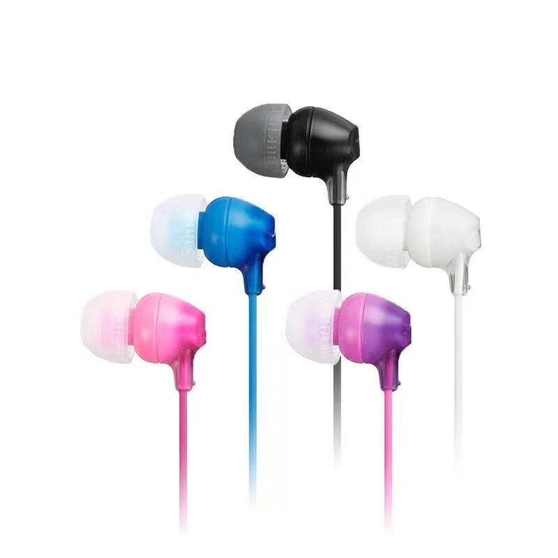 Cross-Border E-Commerce Best-Selling Mdr-Ex15Lp In-Ear Headphones Without Microphone, Heavy Bass Stereo Headphones