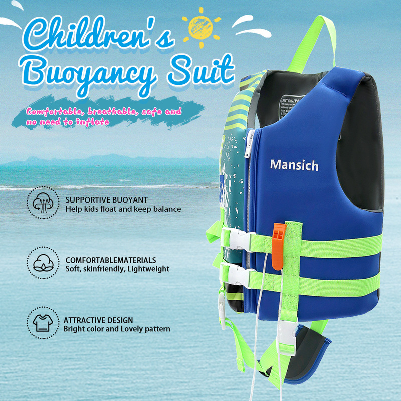 Professional diving material life jacket children's water park swimming beginner drowning buoyancy vest wholesale Professional diving material life jacket children's water park swimming beginner drowning buoyancy vest wholesale