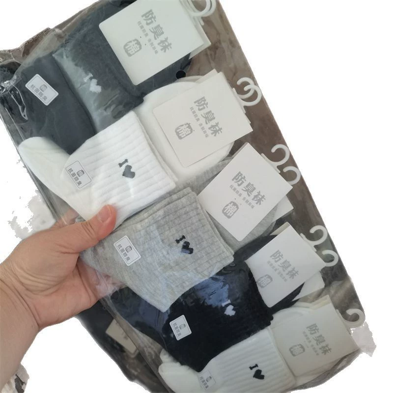 Демисезонные гольфы из combed cotton, середина голени