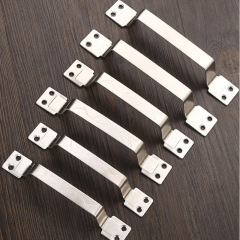 不鏽鋼仙鶴弓形拉手抽屜櫥櫃衣櫥拉手不鏽鋼實心拉手仙鶴拉手把手