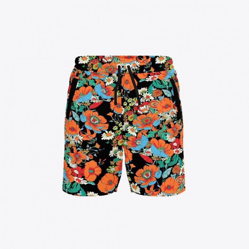 3D Printed Casual Men's Shorts, Summer Thin Beach Shorts, Loose Fit, Slimming, Trendy Cartoon Patterns, Multiple Colors Available