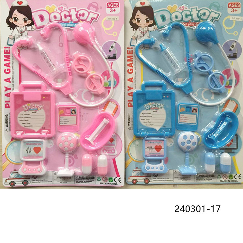 Niños comercio exterior tradicional niño niñas inteligencia familiar médico juguete simulación mini conjunto de instrumentos médicos dos mezclados
