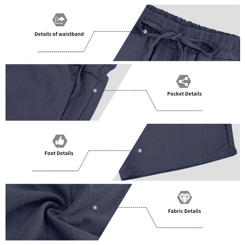 Ensemble polo et short de plage décontractés en lin, style américain, pour homme, idéal pour l'été, les vacances et les trajets quotidiens. Grandes tailles disponibles. Coupe ample. Polo à revers simple et coupe simple._voghion.com