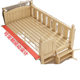 Solid Wood Baby Splicing Bed with Wide Guardrails for Boys and Girls Single Bedside Bed Children's Splicing Large Bed Available for Trade