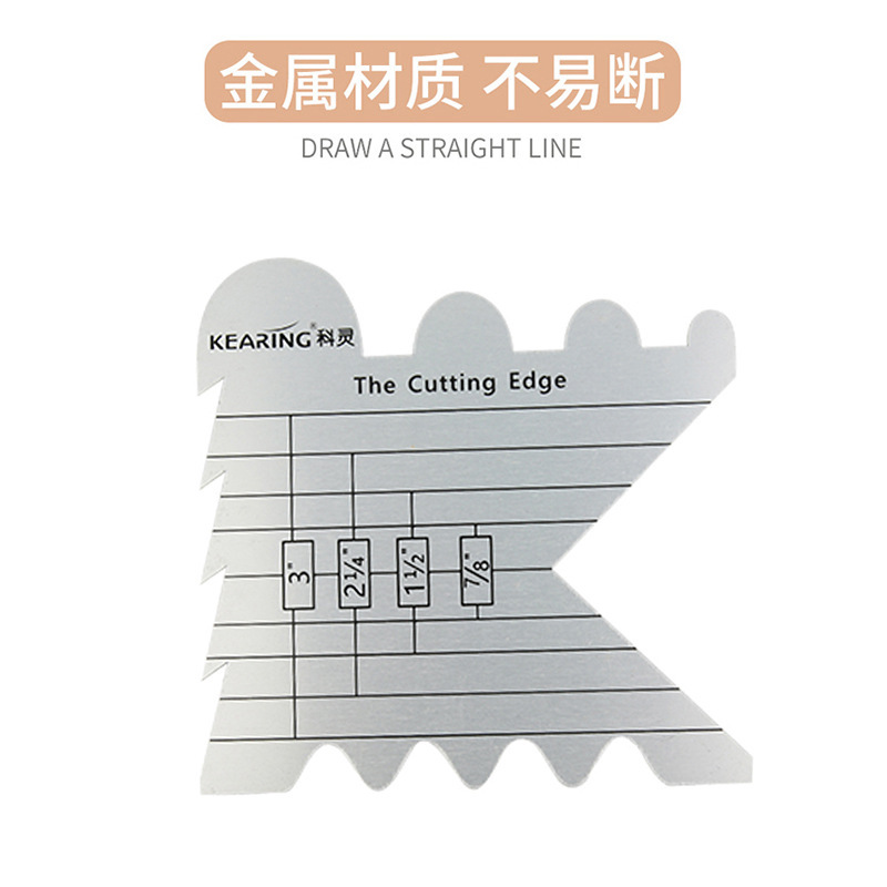 Keeling regla de aluminio regla de curva regla de aleación de aluminio regla de patch escala regla de ropa
