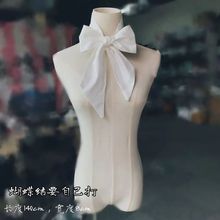 原创ins风装饰假领子复古小众暗黑超大长夸张蝴蝶结气质百搭领结