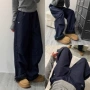 微喇登山美式高腰冲锋裤