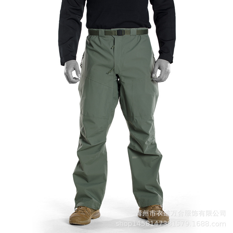 Yinren Hard Shell 1 Waterproof Jacket Pants Men's Outdoor Side Zipper Camouflage Mountaineering Long Pants Cross-Border Customized Products