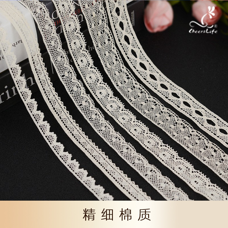 Fine cotton line lace 1 cm holmiers and auxiliary materials…