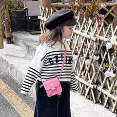 Girls' Bags Fashion Kids Crossbody Bags Cute Bowknot Girls' Shoulder Bags Trendy Princess Camera Wallet