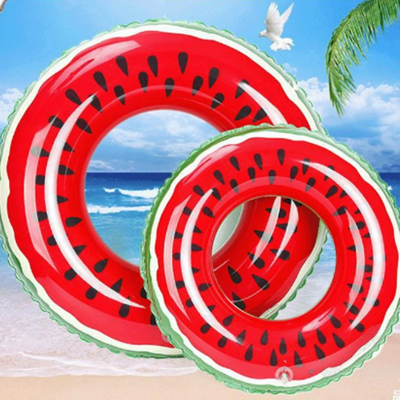 Inflatable fruit swimming ring PVC for adults, factory direct supply, increased thickness