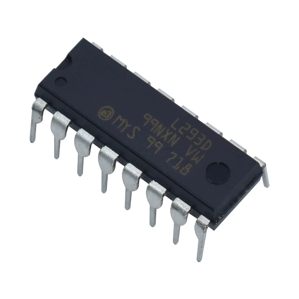 Разъем L293D DIP16 ST PMIC - контроллер двигателя и вентилятора, привод