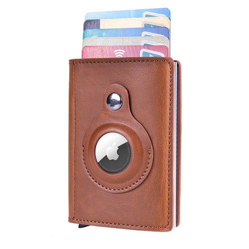 Tracker card holder Amazon source aluminum alloy card holder carbon fiber card holder anti-theft card holder FRID