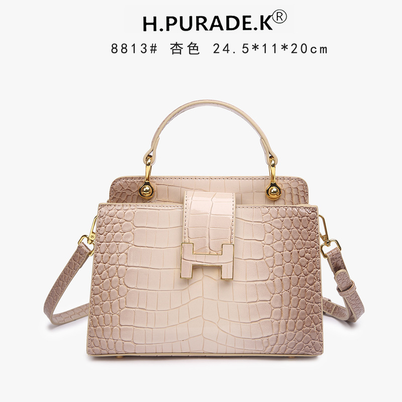 Light Luxury Commuter Bag Crocodile Pattern Women's Crossbody Bag Versatile Handbag Cross-Border Self-Operated Aliexpress Amazon