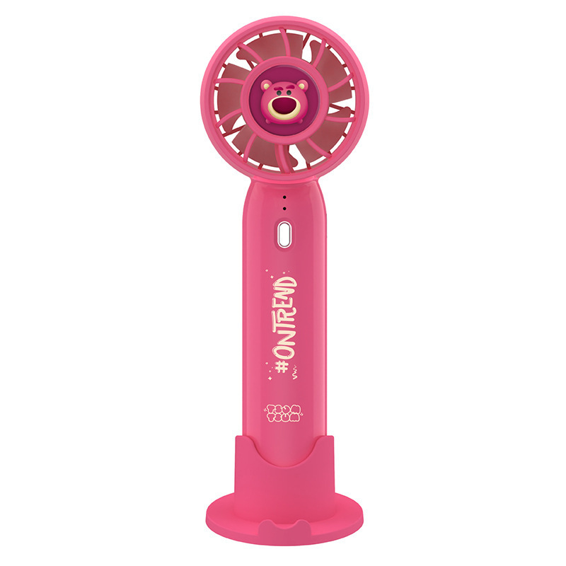 2025 nuevo pequeño ventilador portátil ahumado cuello silencioso viento USB carga de escritorio en stock