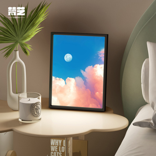 Chic and Fresh Instagram-style Bluetooth Speaker Wall Art | Trendy Desktop Lighting Decor with Wireless Bluetooth-Connected Speaker Wall Art