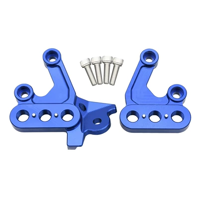 pedal support stand suitable — Motorcycle pedals - blue-set