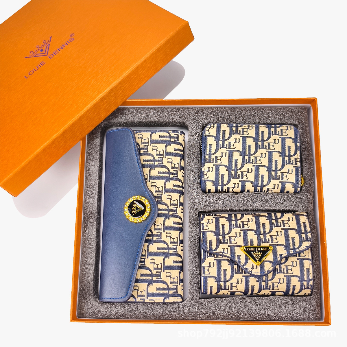 2025新型三点セットギフトボックス財布カバンセット素敵ギフトボックスレディース財布