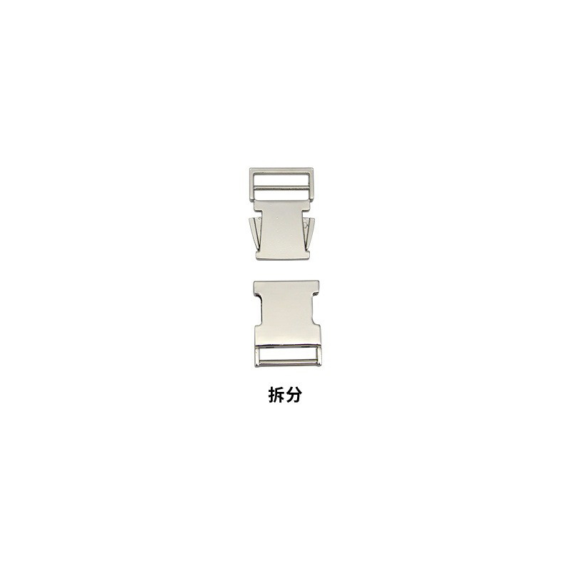 Bag accessory with clasp