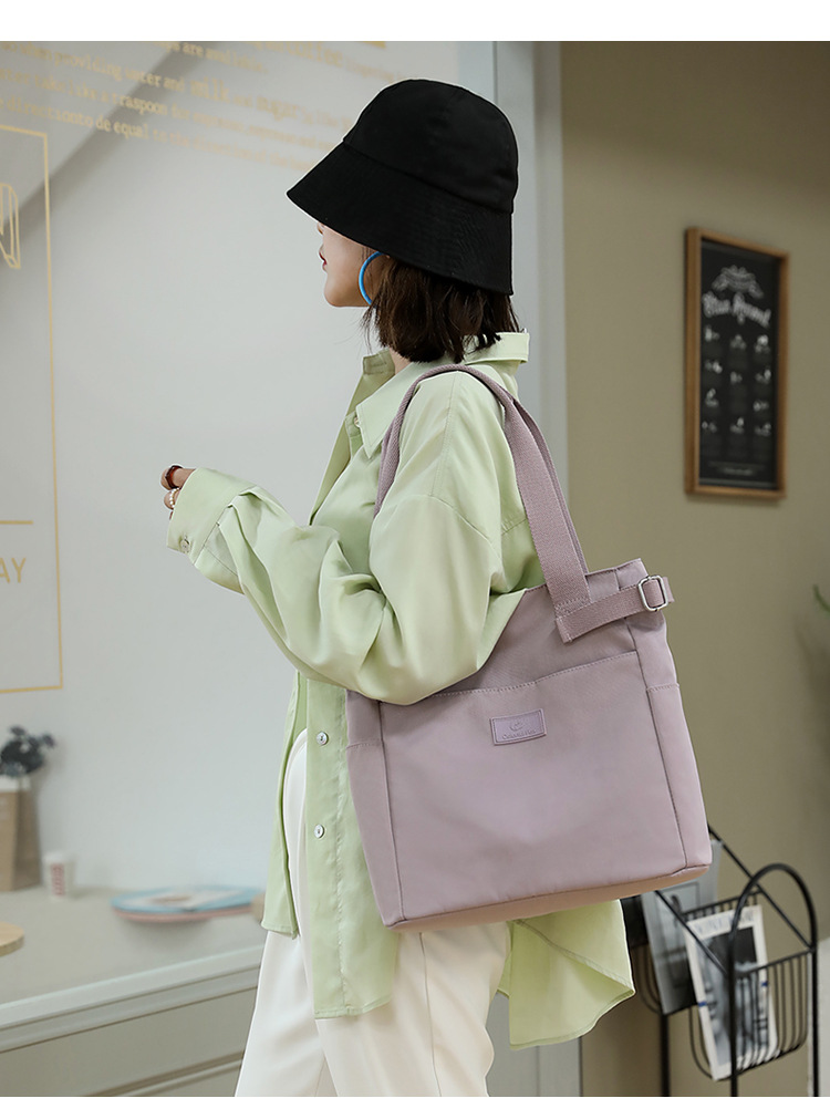 New women's bags, fashionable and casual student handbags, tutorial backpacks, large-capacity nylon shoulder bags, tote bags undefined