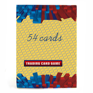 Flash Card Pokemon Plastic Board Game Card Advertising Poker Game English Creative Entertainment Animation Laser