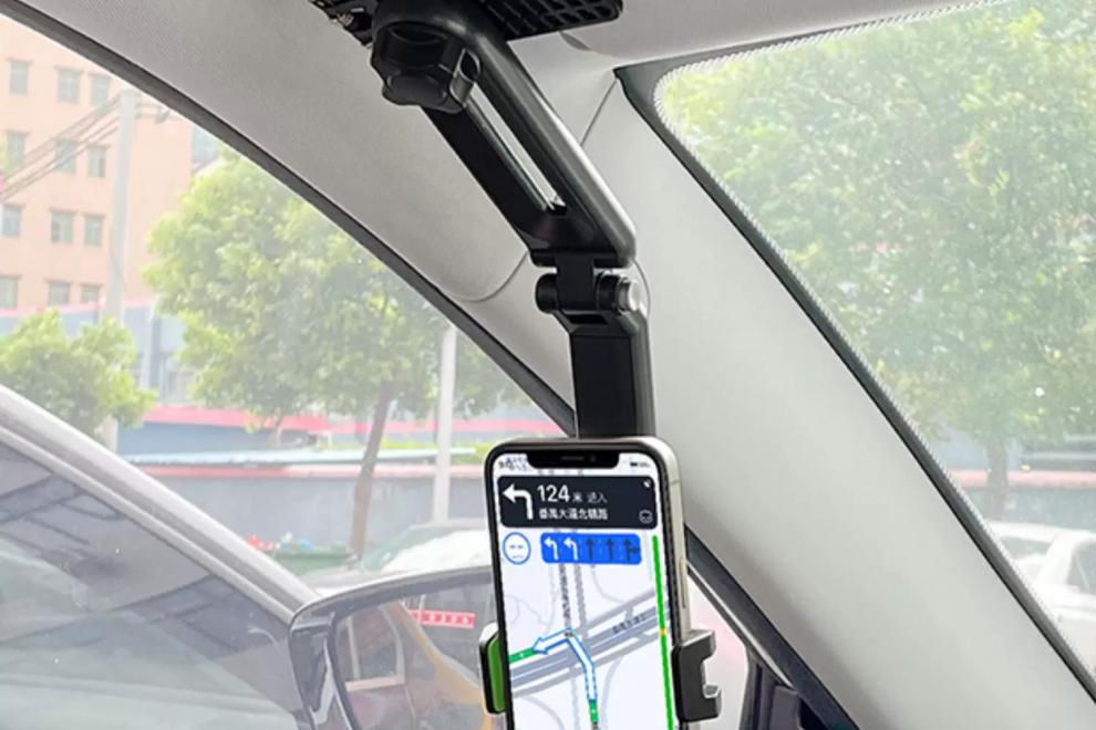 Brand New Car Phone Holder, Car Sun Visor Navigation Mount, Lazy Bracket, Fixed Stand for In-Car Shooting